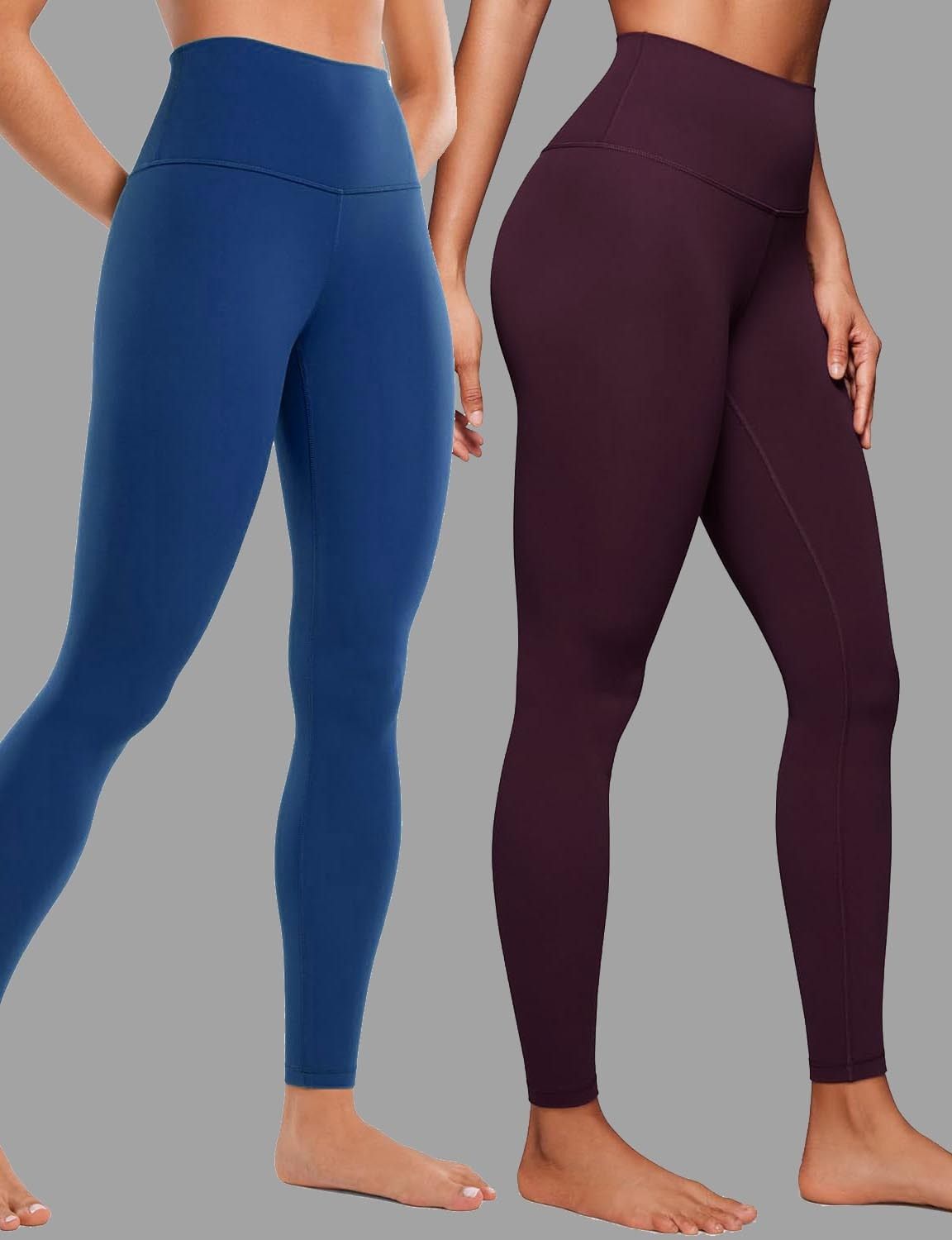 tigersnake Printed, Checkered Women Blue, Maroon Tights-picture-22