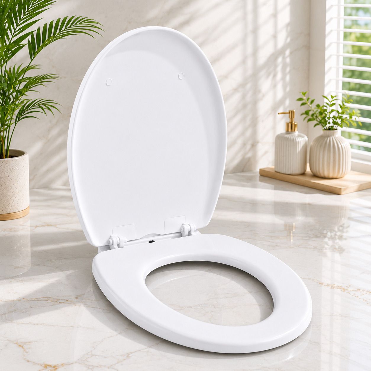 Plastic, Polypropylene Toilet Seat Cover-image-40