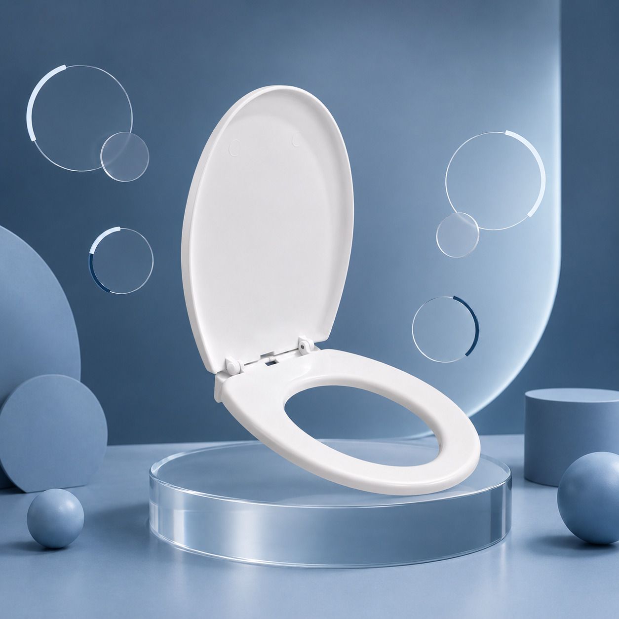 Plastic, Polypropylene Toilet Seat Cover-image-47