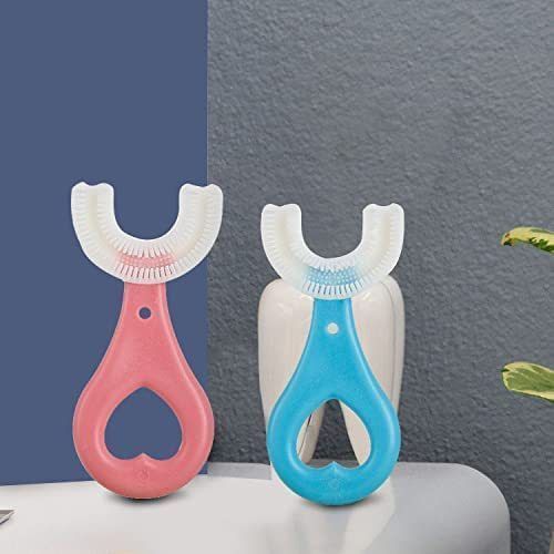 Children Infrant Toothbrush 360 Degree U-shaped For 2-6 Years Mouth-Cleaning Ultra Soft Toothbrush-image-29