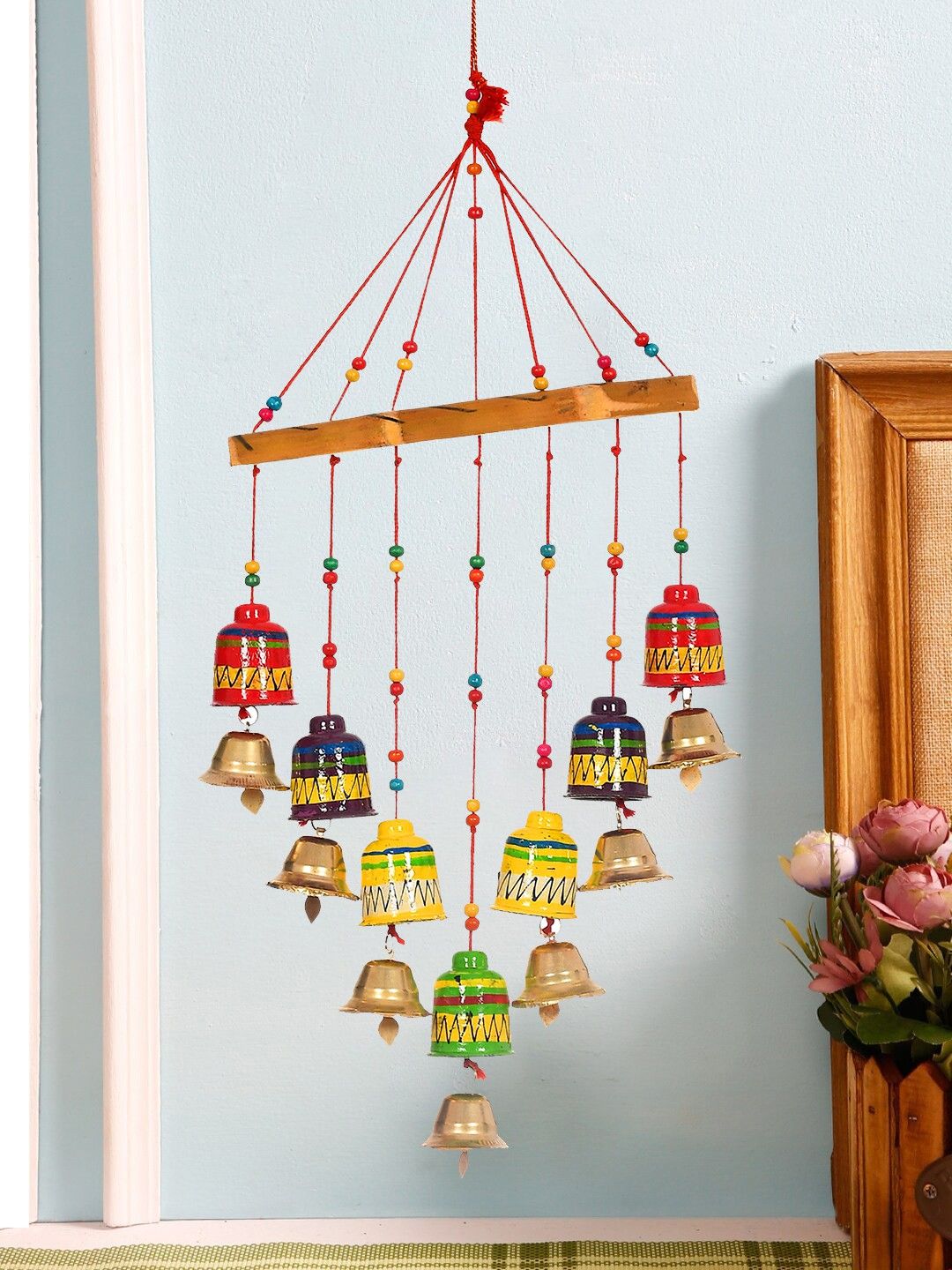 Dream catcher Hanging Wall Hanging for LivingRoom Bedroom Balcony Plastic, Wood Dream Catcher