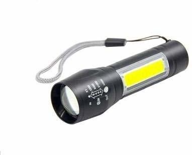 adiohub Mini LED Flashlight Rechargeable 350 Lumen, Focus Zoom Torch Light (Pocket Size) with 3 Modes Adjustable for Emergency and Activities EDC (Type-3) Torch-picture-14