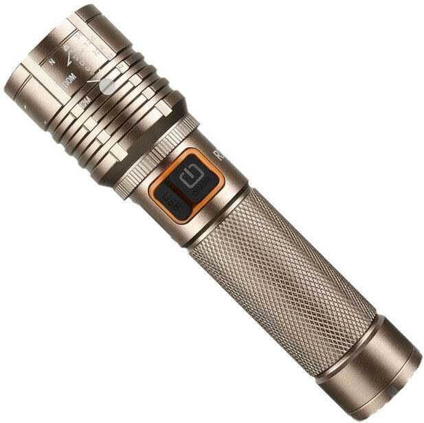 High Power LED Aluminum Waterproof Flashlight Lamp Ultra Bright Led Rechargeable 3 hrs Torch Emergency Light-image-45