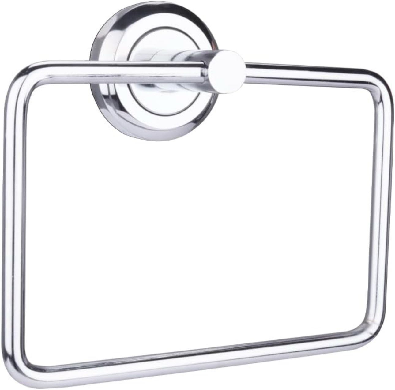 rectangle towel holder Silver Towel Holder-image-3