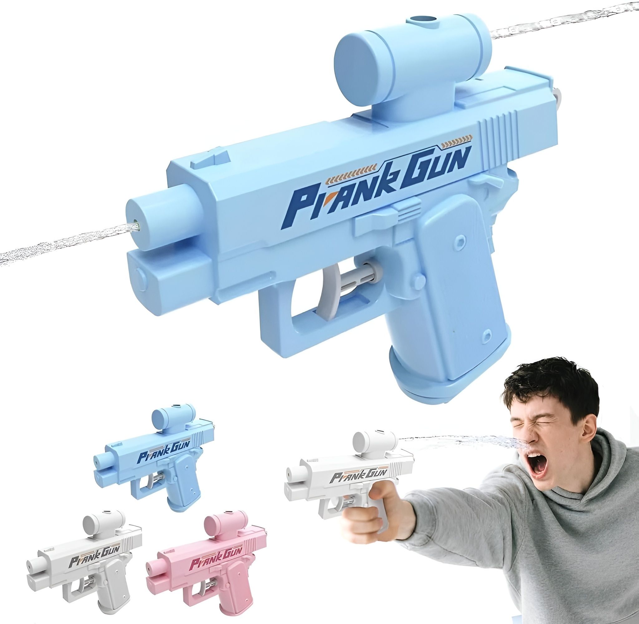 Prank Two-Way Water Gun for Holi Celebration Kids Adults Fun Party & Office Water Gun-image-43