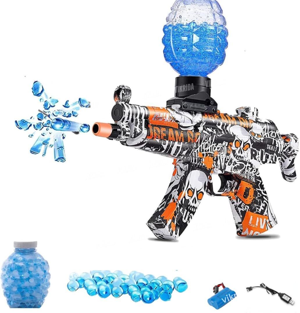 Electric Water Bead Toy Gun for Kids Eco-Friendly Outdoor Shooting Blaster Water Gun-image-11