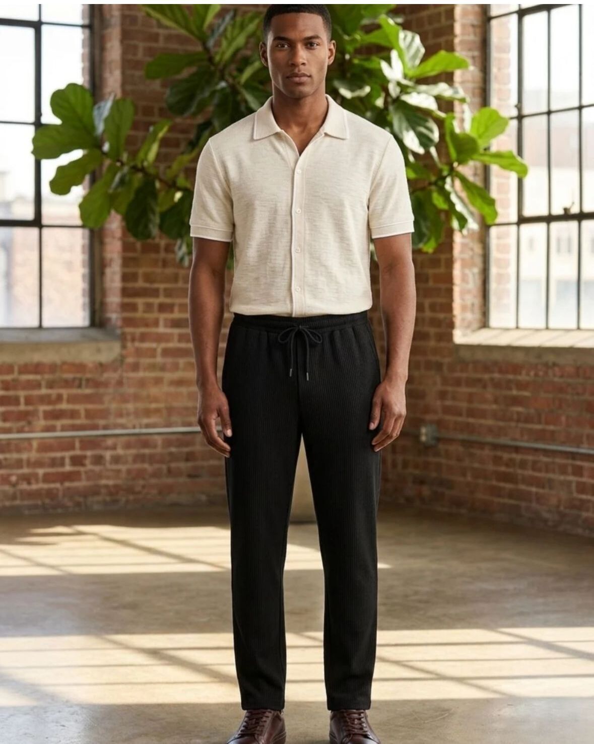 bidatsh trend Men Solid Black Track Pants-picture-12