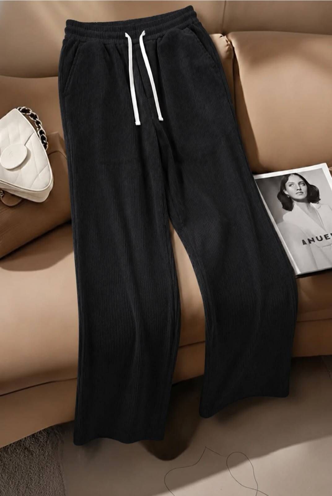 bidatsh trend Men Self Design Black Track Pants-picture-33
