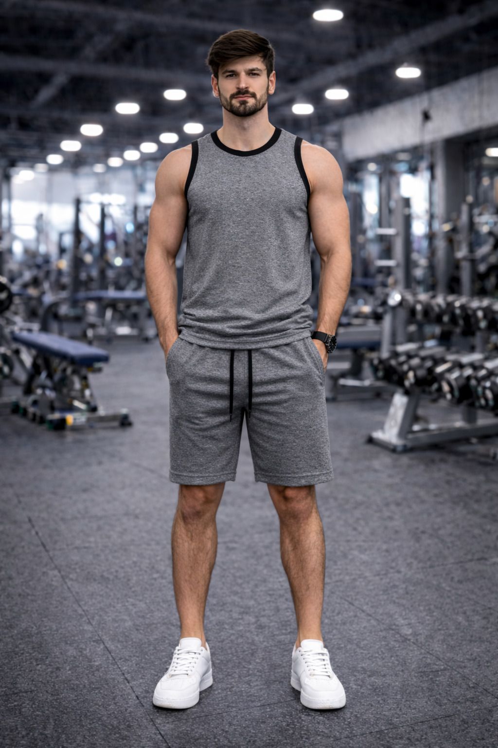 global nomad Solid Men Track Suit-picture-19