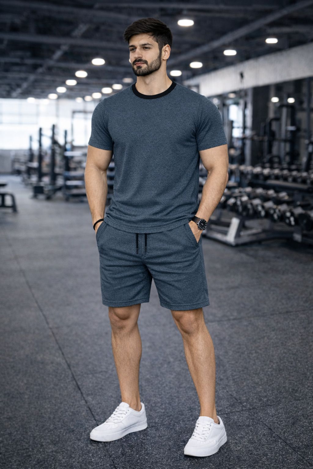 global nomad Solid Men Track Suit-picture-43