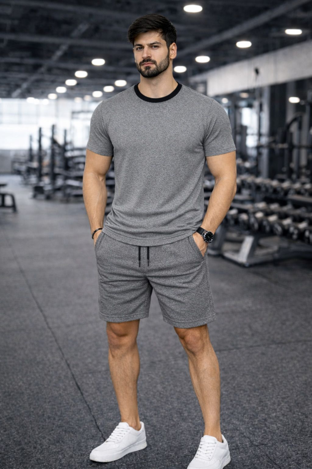 global nomad Solid Men Track Suit-picture-11