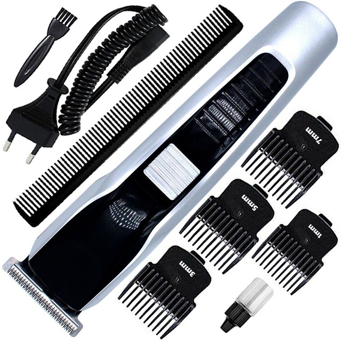 Zemei M New Professional Fast Charging Hair Clipper Razor Rechargeable Beard Moustache Fully Waterproof Trimmer 90 minRuntime 5 Length Settings