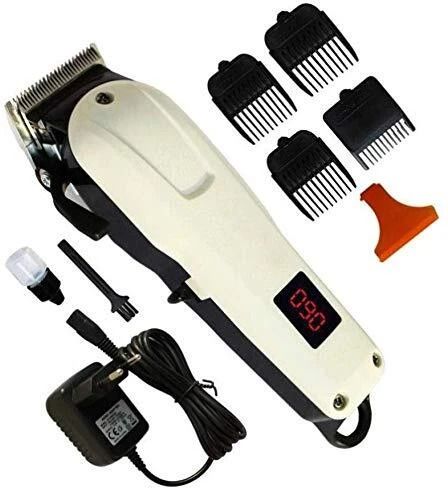 TIGER Pet Hair Trimmer Dogs & Cats Grooming Machine Wireless Rechargeable White Pet Hair Trimmer