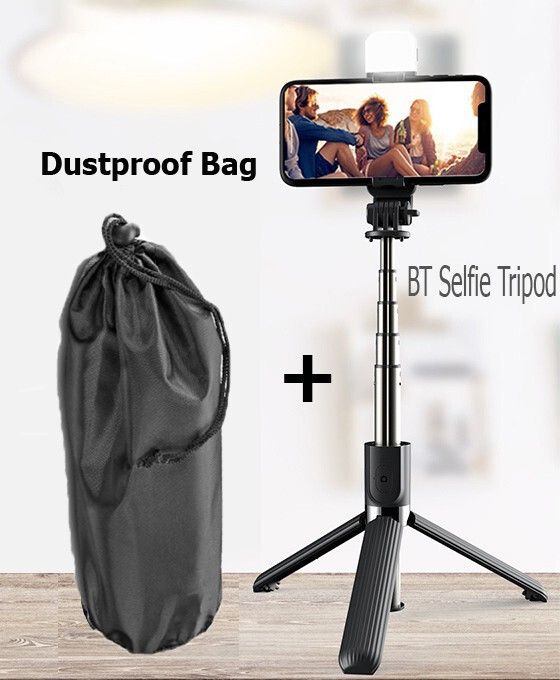 BUFONA Bluetooth Selfie Stick Tripod Mobile Holder Gimbal Photo Clicker Video Shutter Tripod, Monopod, Monopod Kit, Tripod Ball Head, Tripod Bracket, Tripod Clamp, Tripod Kit-image-24