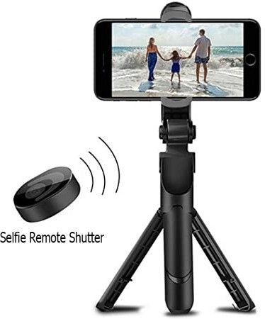 3D GOLDTM Heavy Duty Bluetooth Selfie Stick Tripod Mobile Camera Holder Stand Gimbal Tripod, Monopod, Monopod Kit, Tripod Ball Head, Tripod Bracket, Tripod Clamp, Tripod Kit-image-10