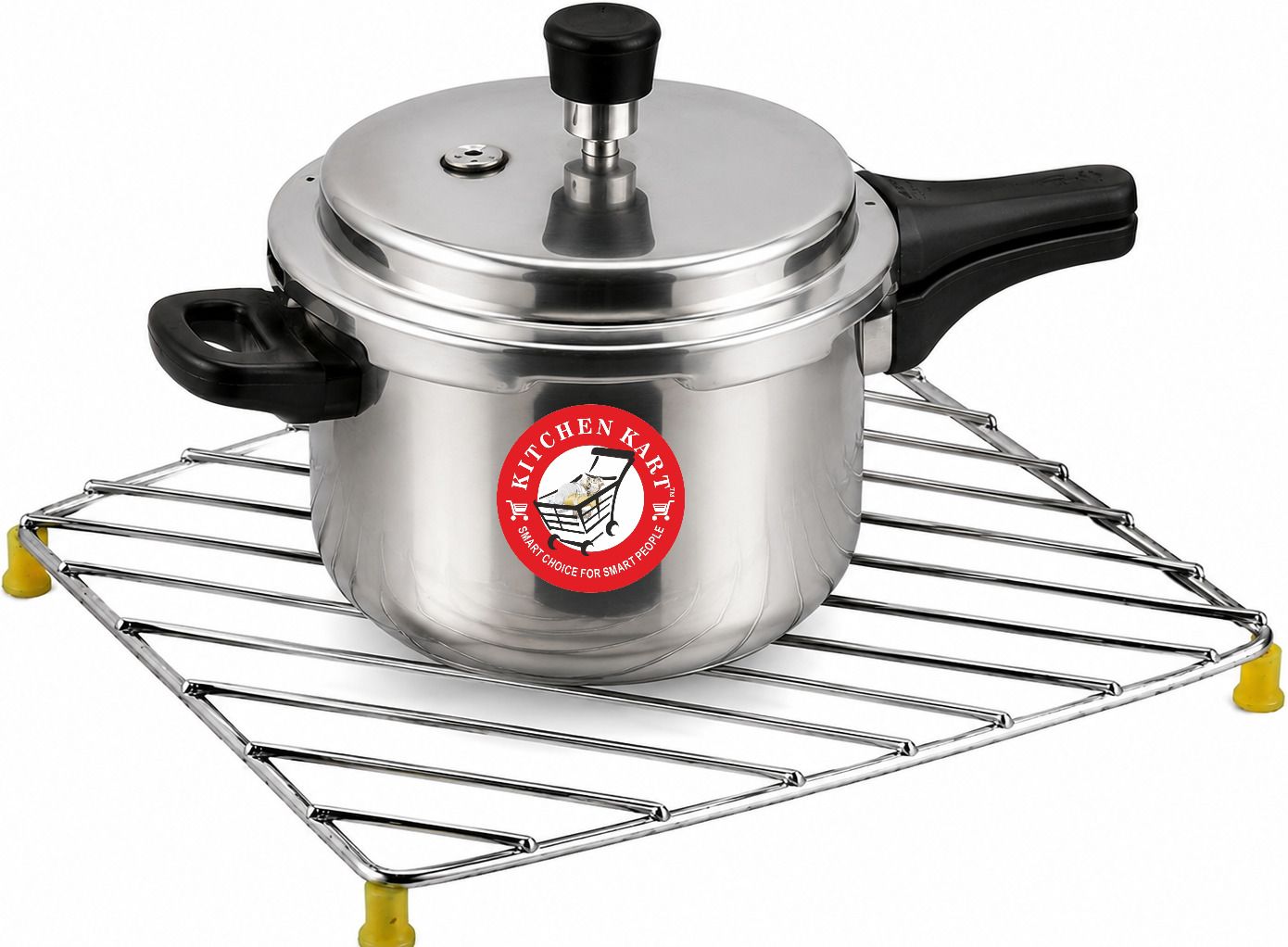 kitchen kart Heavy Duty Stainless Steel Hot Pot Stand with Anti-Skid Feet Electro Polished Trivet-picture-6
