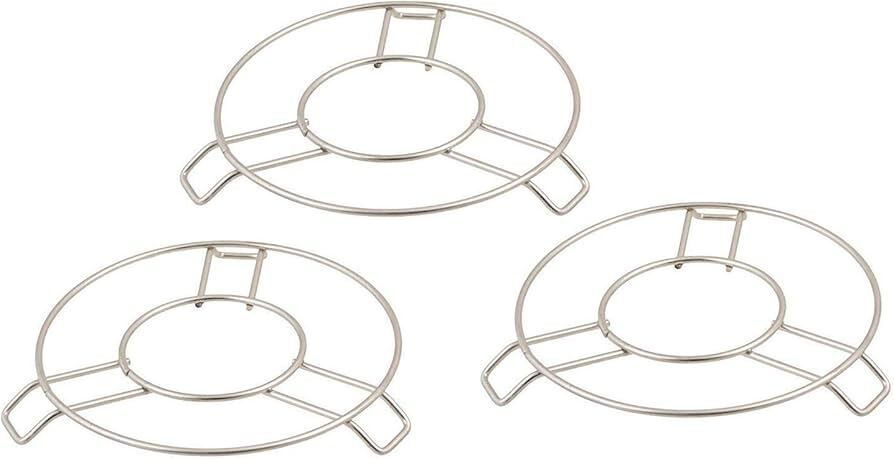 premo k Hot Pot stand for Kitchen | steel cooker stand | Dining table steel stand POLISHESD Trivet-picture-17