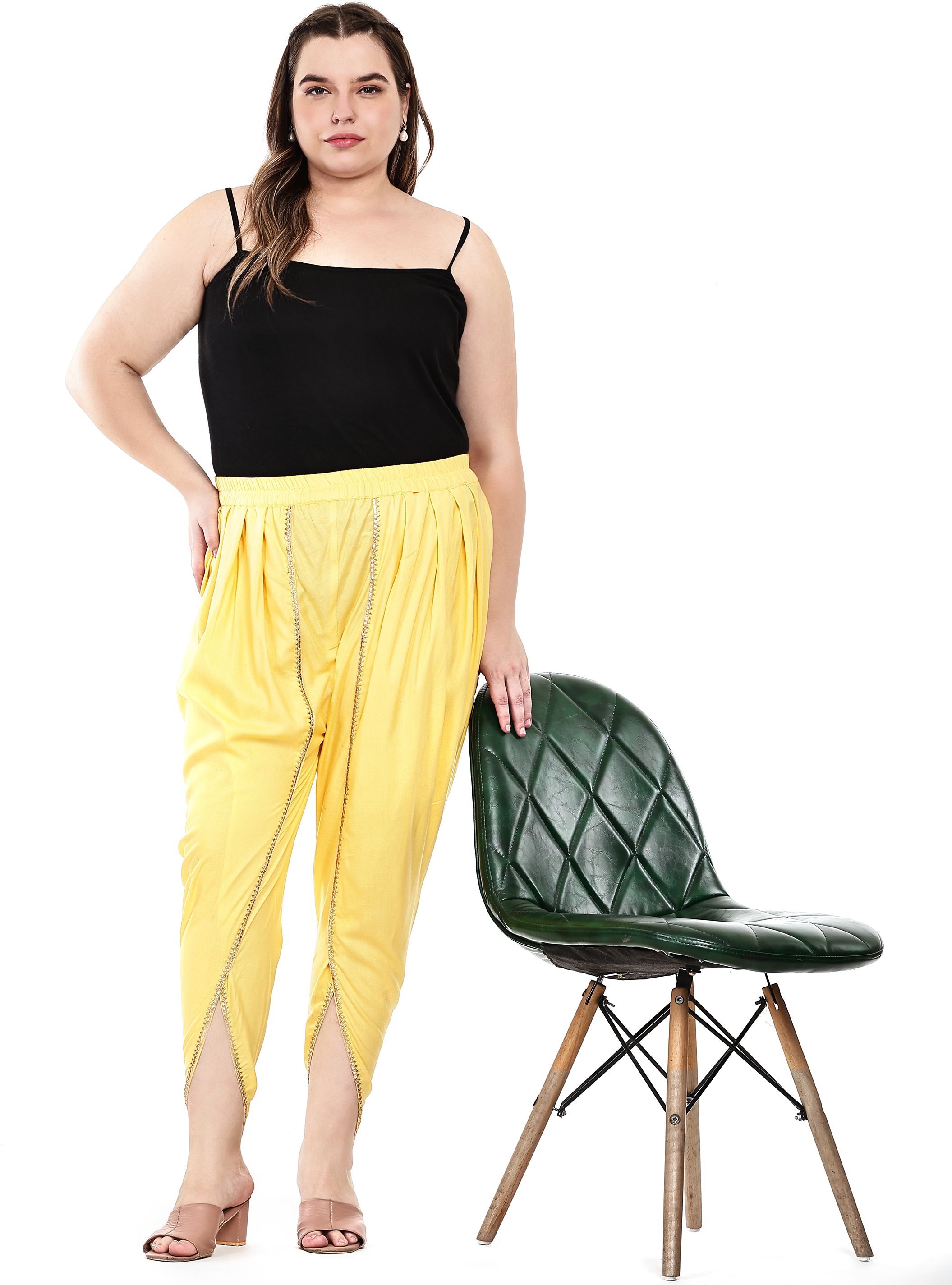 LINGRA NA Solid Women Dhoti-picture-24