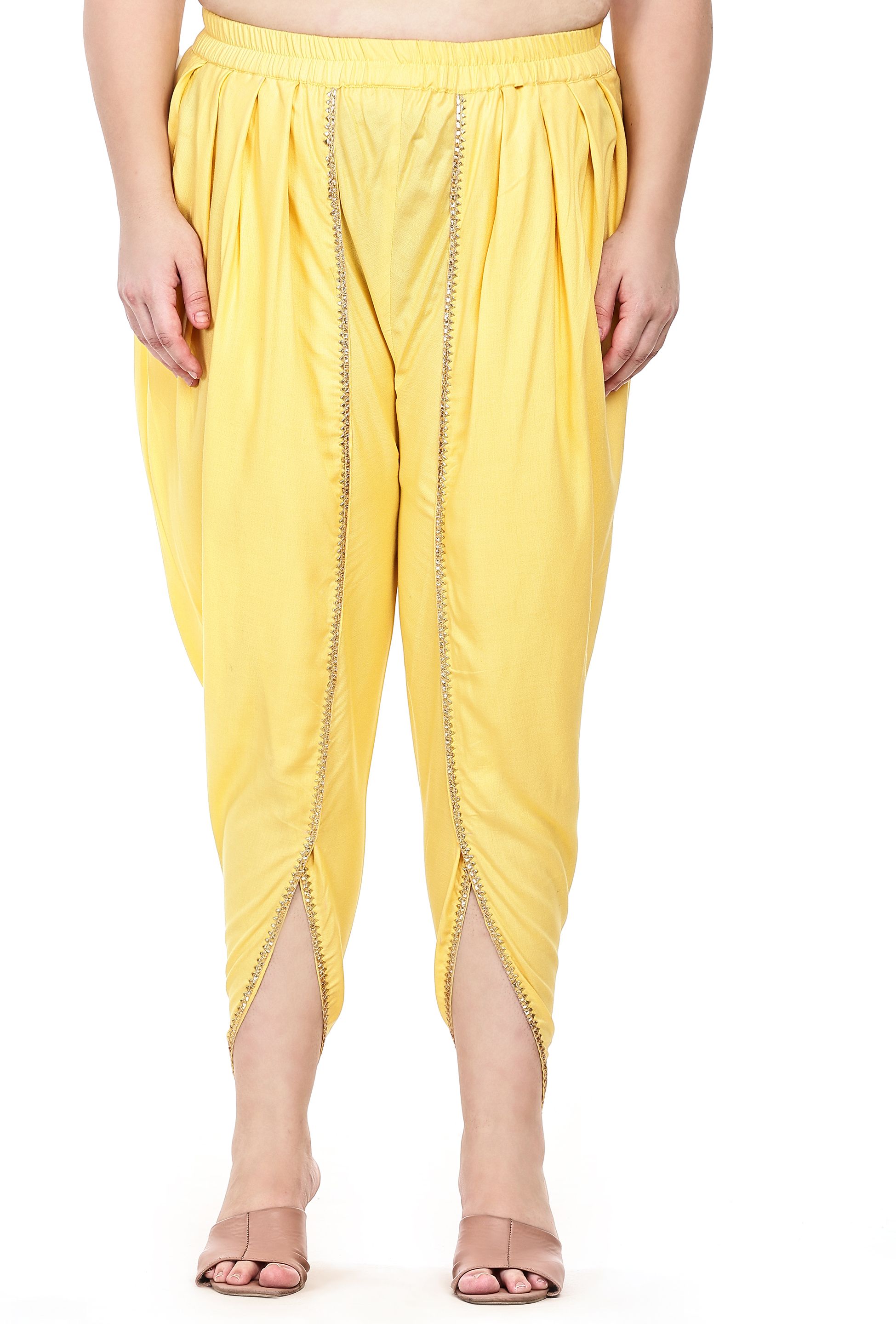 LINGRA NA Solid Women Dhoti-picture-25