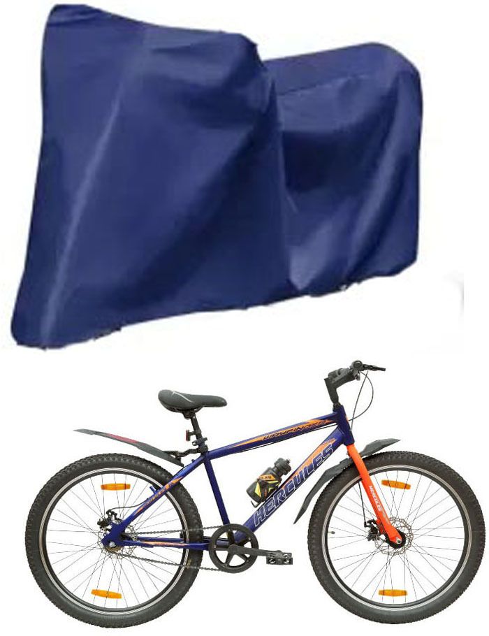 Cycle Cover Plain Blue For Wayfinder RF Bicycle Cover Free Size-image-27