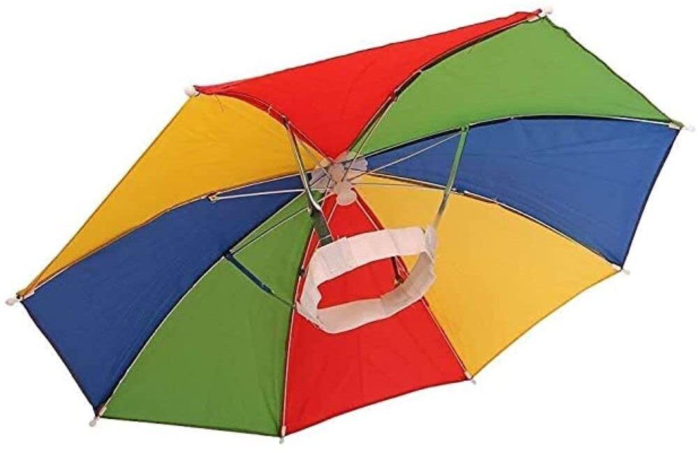 Cap Headwear Umbrella Hat for Outdoor Sun Rain Protection Umbrella-image-23