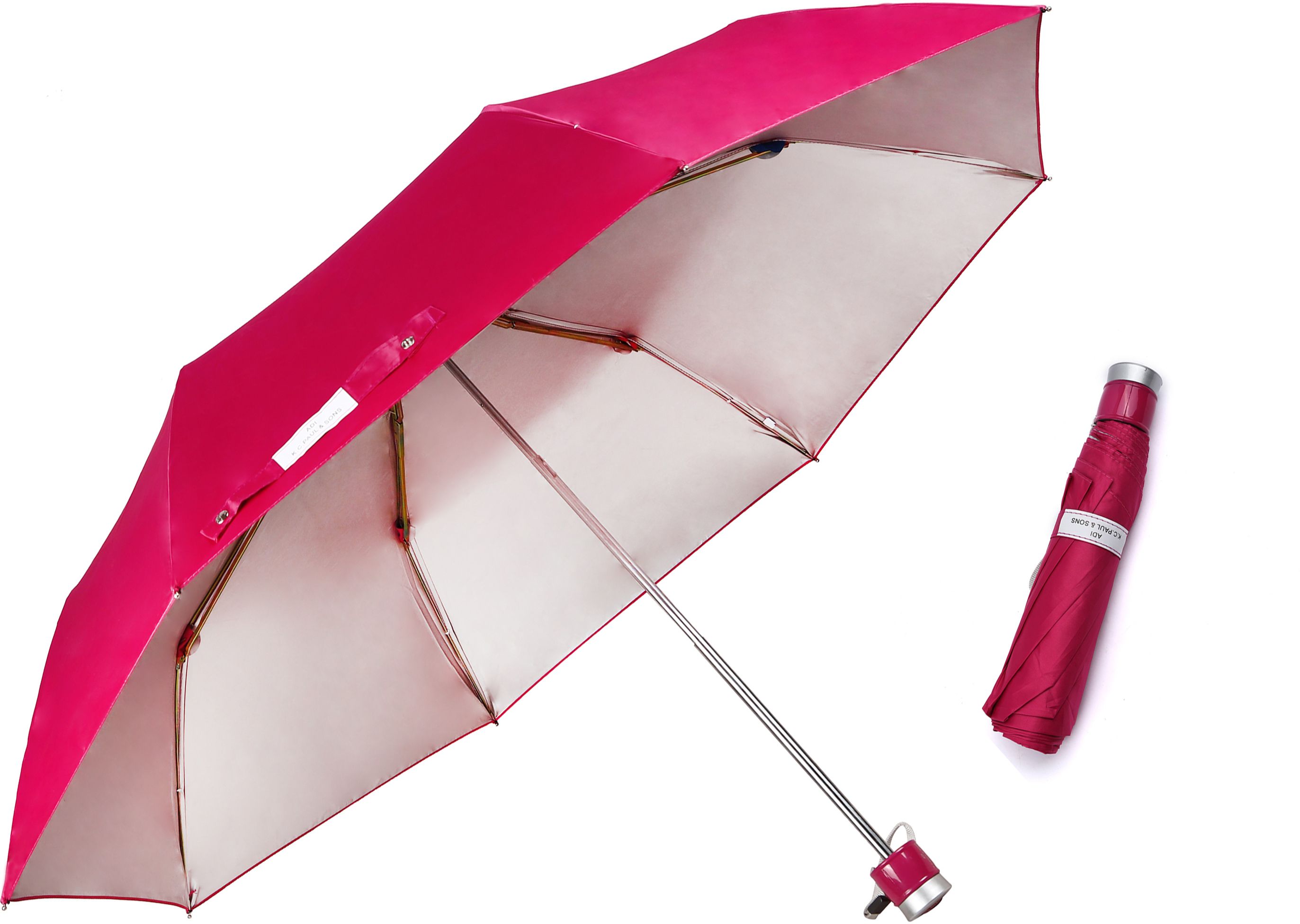 Maharani 3 Fold 23-Inch Heavy Duty Long Lasting for Men & Women, Manual Umbrella