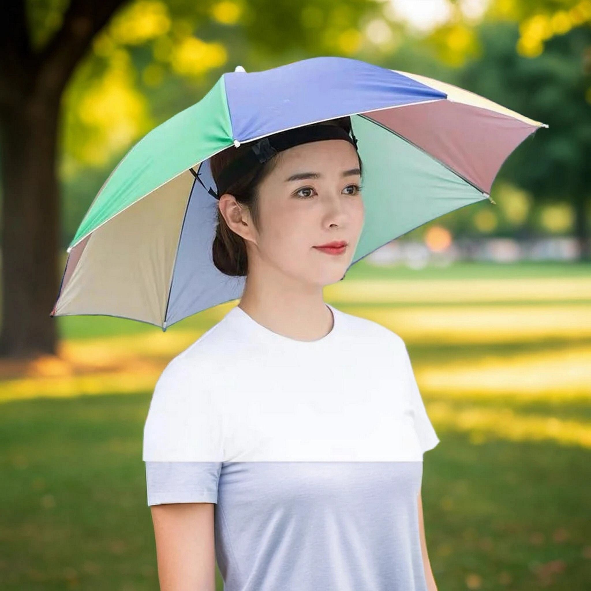 infispace Lightweight Umbrella Hat for Sporting Fun Umbrella-picture-28