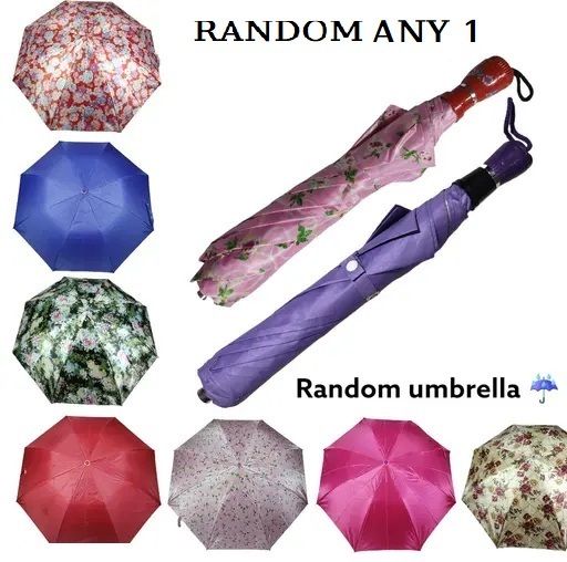aadmart 2 FOLD REGULAR UMBRELLA PACK OF 1 Umbrella-picture-35
