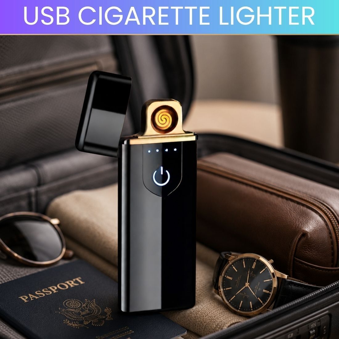 clairbell Touch USB Rechargeable Electric Arc Lighter for Everyday Use SC58 Pocket Lighter-picture-39
