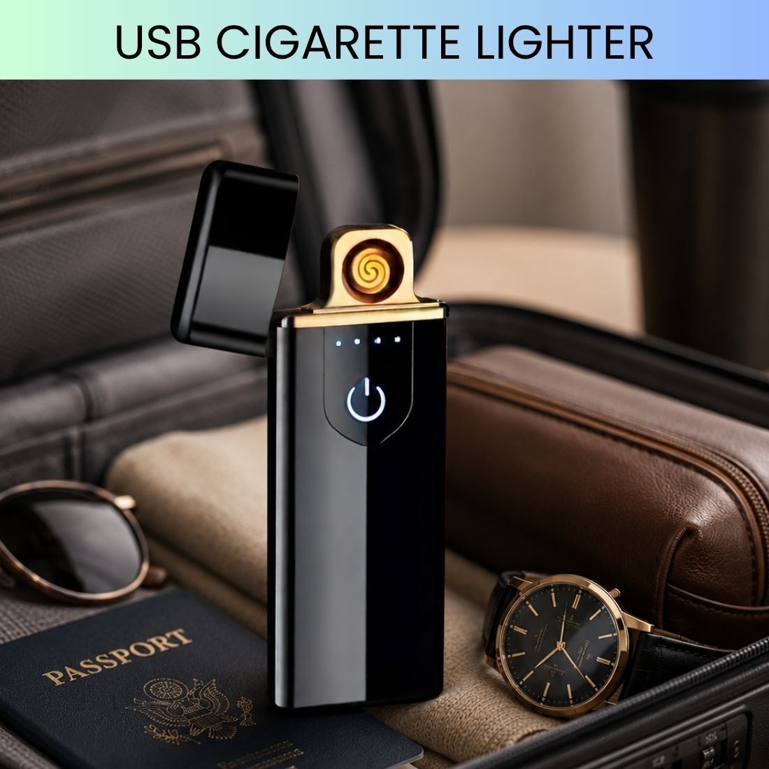 Touch USB Rechargeable Electric Arc Lighter for Everyday Use BC338 Pocket Lighter-image-28