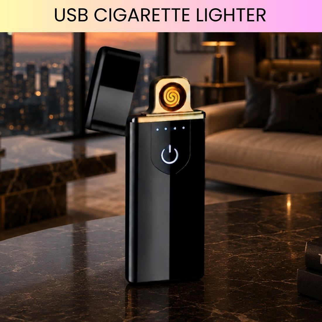 Touch USB Rechargeable Electric Arc Lighter for Everyday Use SB490 Pocket Lighter-image-39