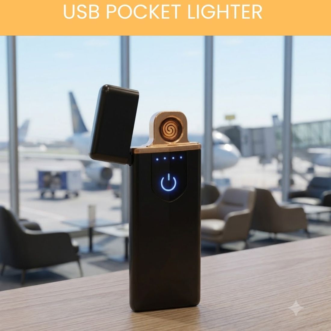 sacro Touch USB Rechargeable Electric Arc Lighter for Everyday Use HX467 Pocket Lighter-picture-20