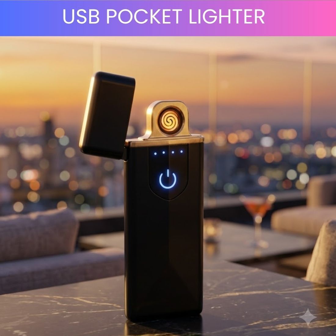 Touch USB Rechargeable Electric Arc Lighter for Everyday Use DX427 Pocket Lighter-image-42