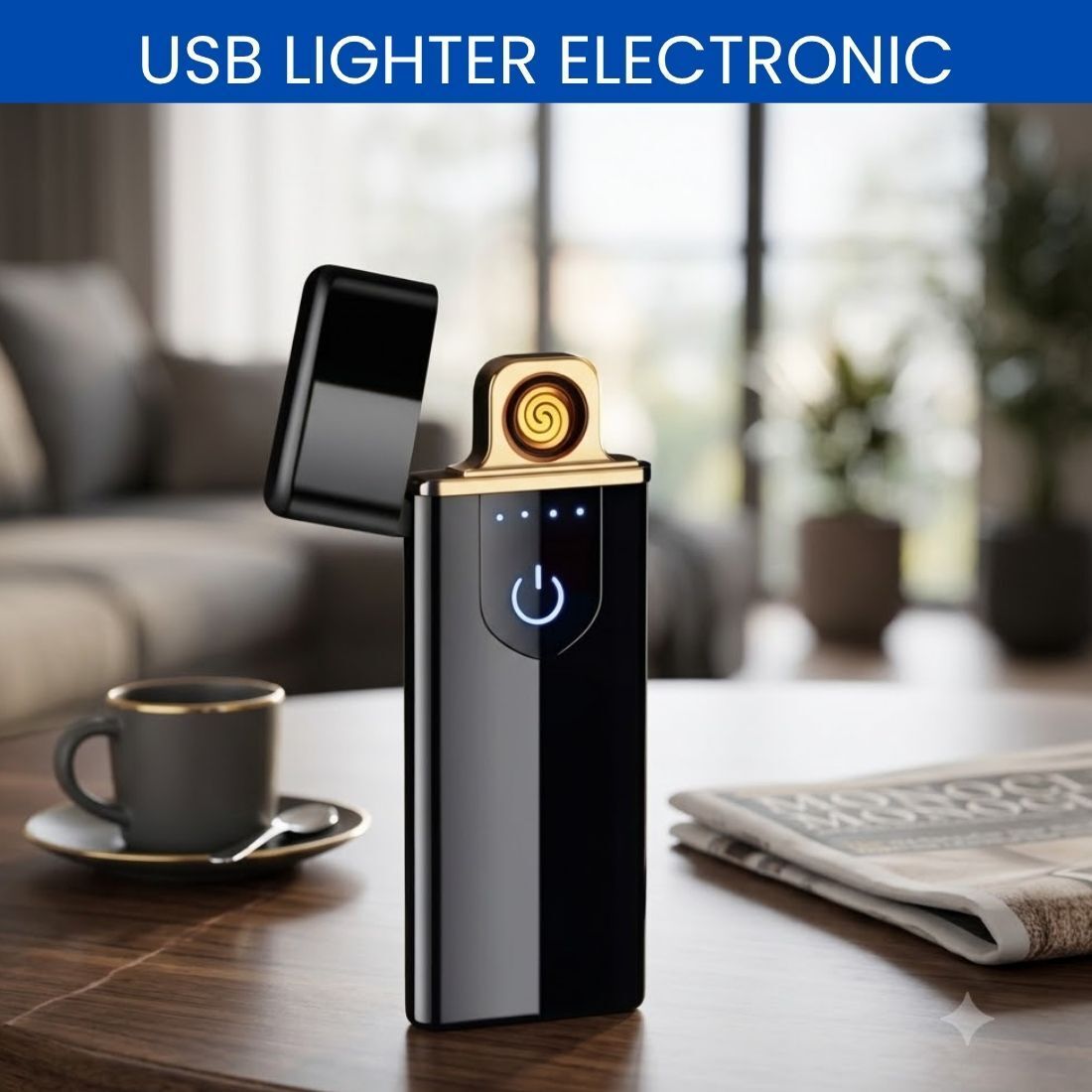 Touch USB Rechargeable Electric Arc Lighter for Everyday Use DB315 Pocket Lighter-image-30