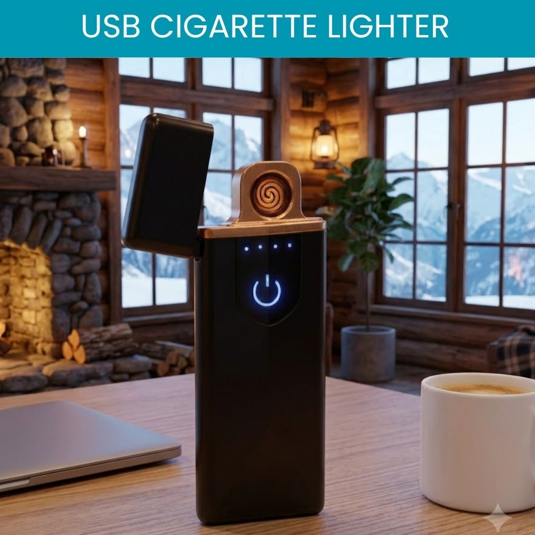 guggu Touch USB Rechargeable Electric Arc Lighter for Everyday Use CB150 Pocket Lighter-picture-12