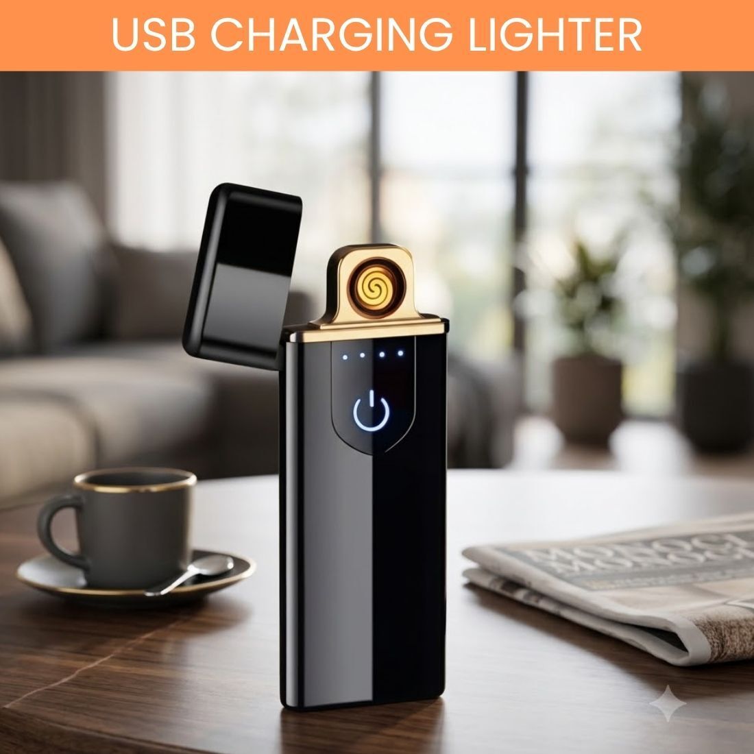 clairbell Touch USB Rechargeable Electric Arc Lighter for Everyday Use DX267 Pocket Lighter-picture-48