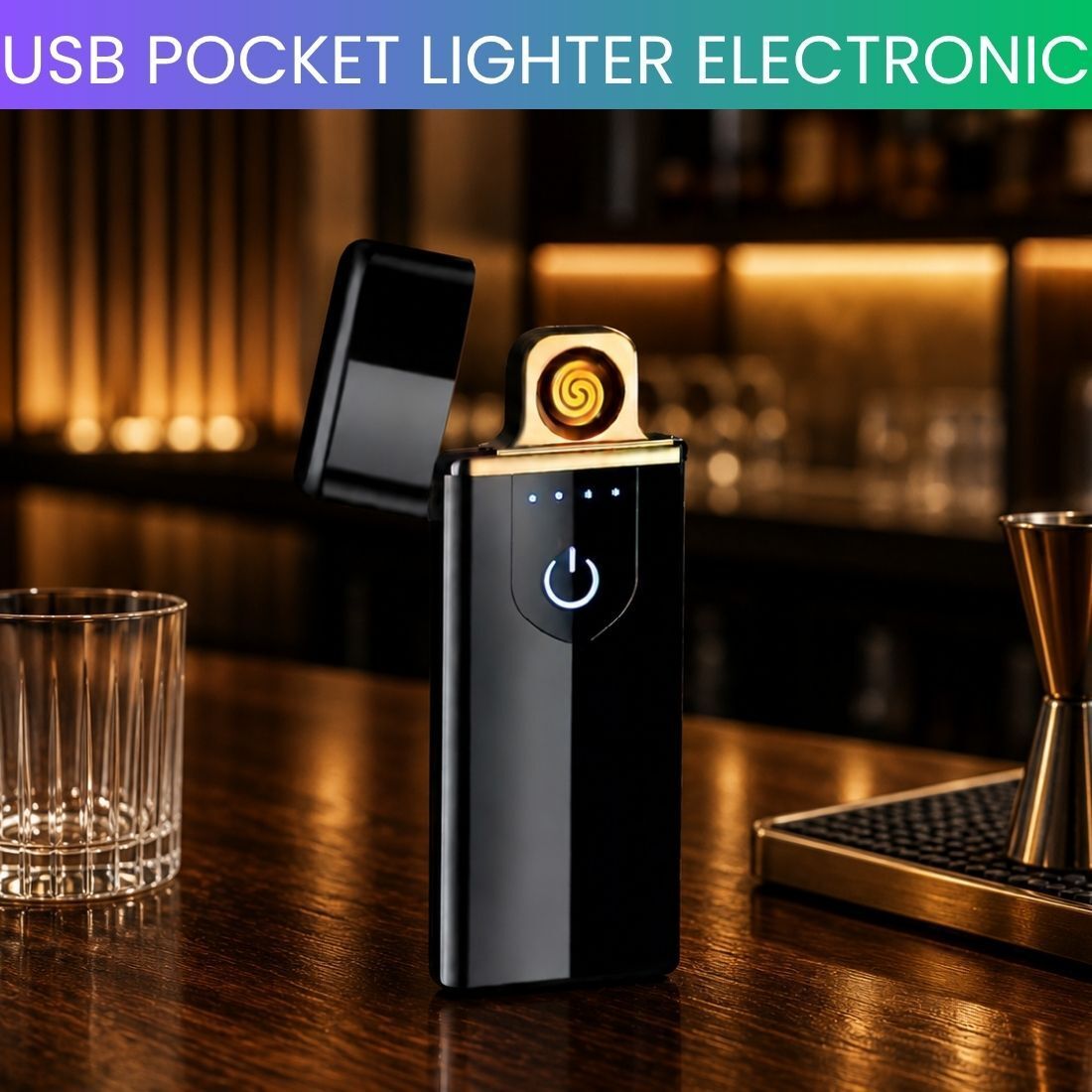 clairbell Touch USB Rechargeable Electric Arc Lighter for Everyday Use SV214 Pocket Lighter-picture-6