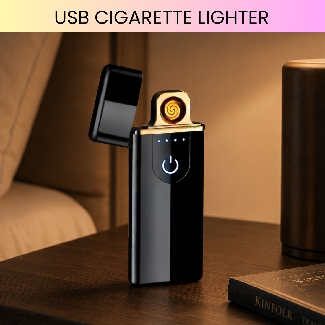 clairbell Touch USB Rechargeable Electric Arc Lighter for Everyday Use DZ31 Pocket Lighter-picture-16