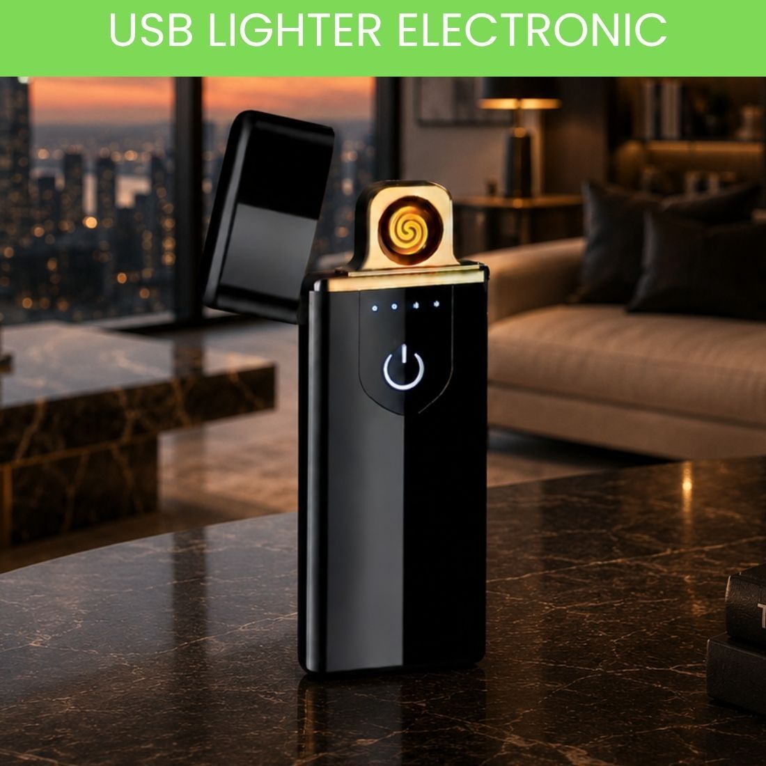 Touch USB Rechargeable Electric Arc Lighter for Everyday Use AX37 Pocket Lighter-image-37