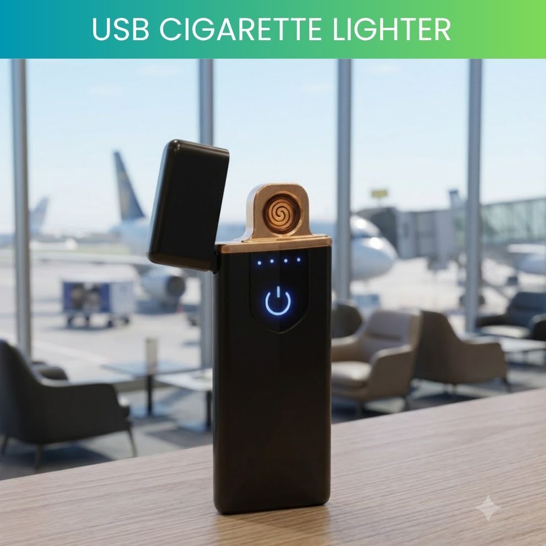 Touch USB Rechargeable Electric Arc Lighter for Everyday Use AZ261 Pocket Lighter-image-18