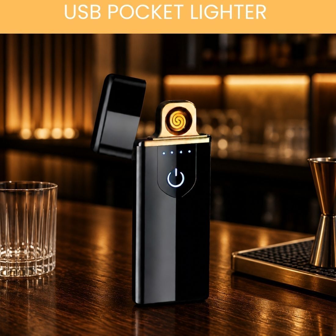 clairbell Touch USB Rechargeable Electric Arc Lighter for Everyday Use DZ331 Pocket Lighter-picture-41