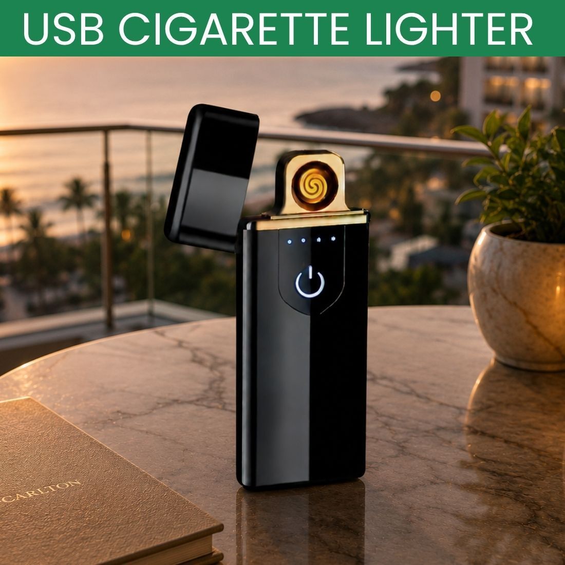 Touch USB Rechargeable Electric Arc Lighter for Everyday Use DZ346 Pocket Lighter-image-27