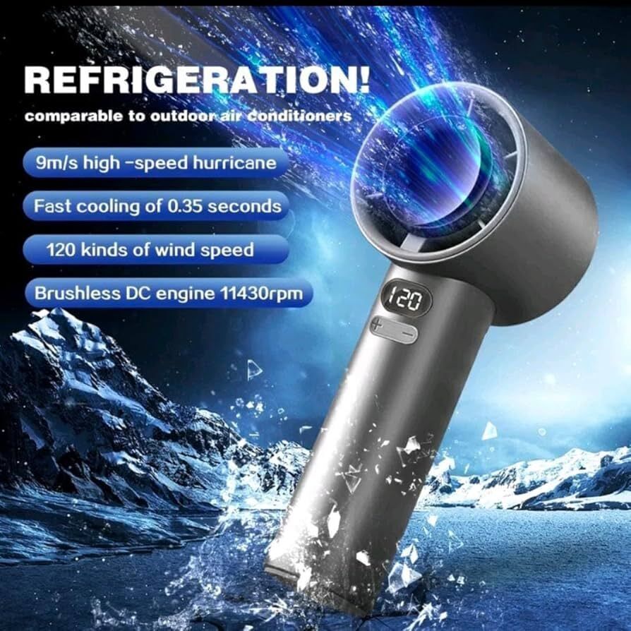 BHUSON M11 Mini High-Speed Hand Fan, Powerful Fan, Fast Cooling, USB Fan M11 MiniHand Fan, Powerful Fan, Fast Cooling, Rechargeable USB Fan USB Fan-image-14