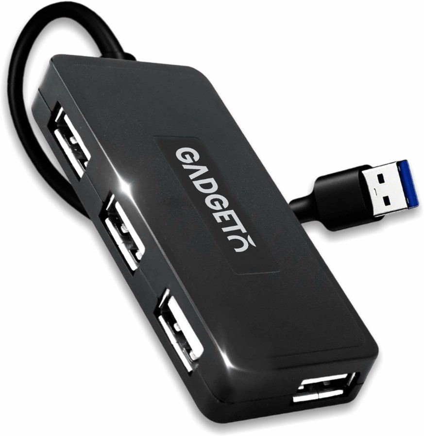 Henture Gadget 4-Port USB Hub 2.0 With Hi-Speed Data Transfer USB Hub image 1