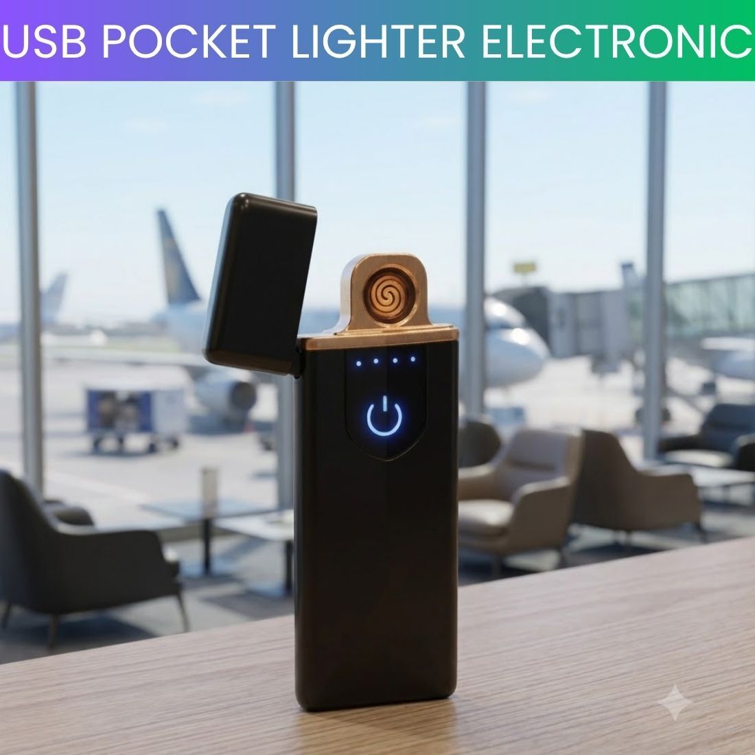 frony Touch USB Rechargeable Electric Arc Lighter for Everyday Use EC483 Pocket Lighter-picture-8