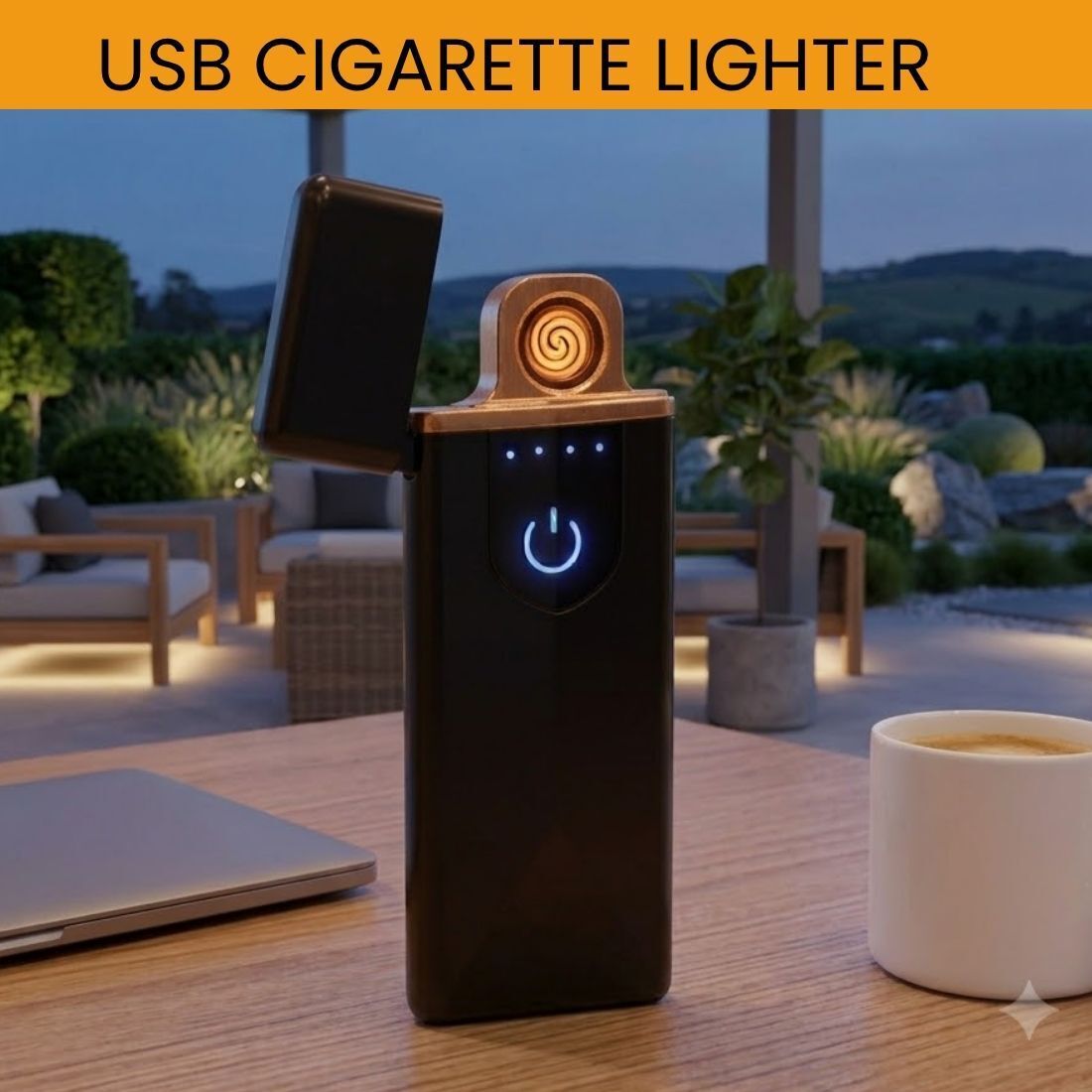 guggu Touch USB Rechargeable Electric Arc Lighter for Everyday Use CV489 Pocket Lighter-picture-12
