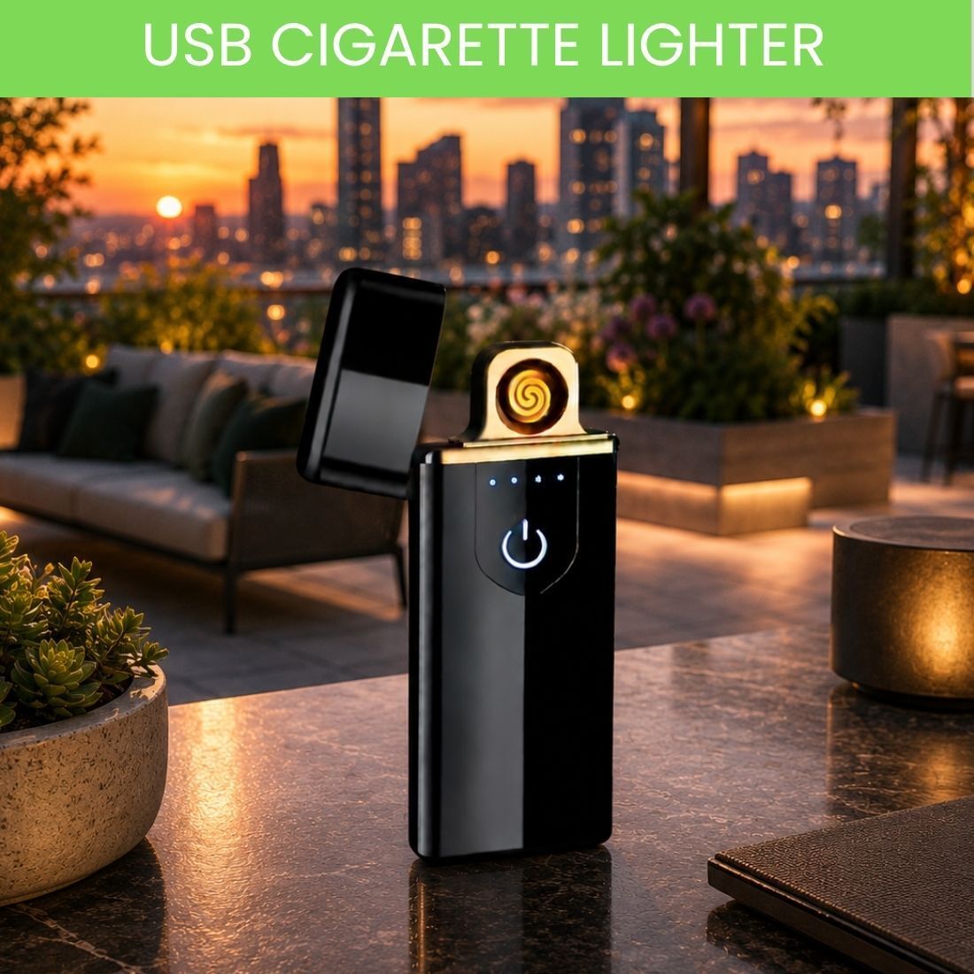 frony Touch USB Rechargeable Electric Arc Lighter for Everyday Use EZ236 Pocket Lighter-picture-39