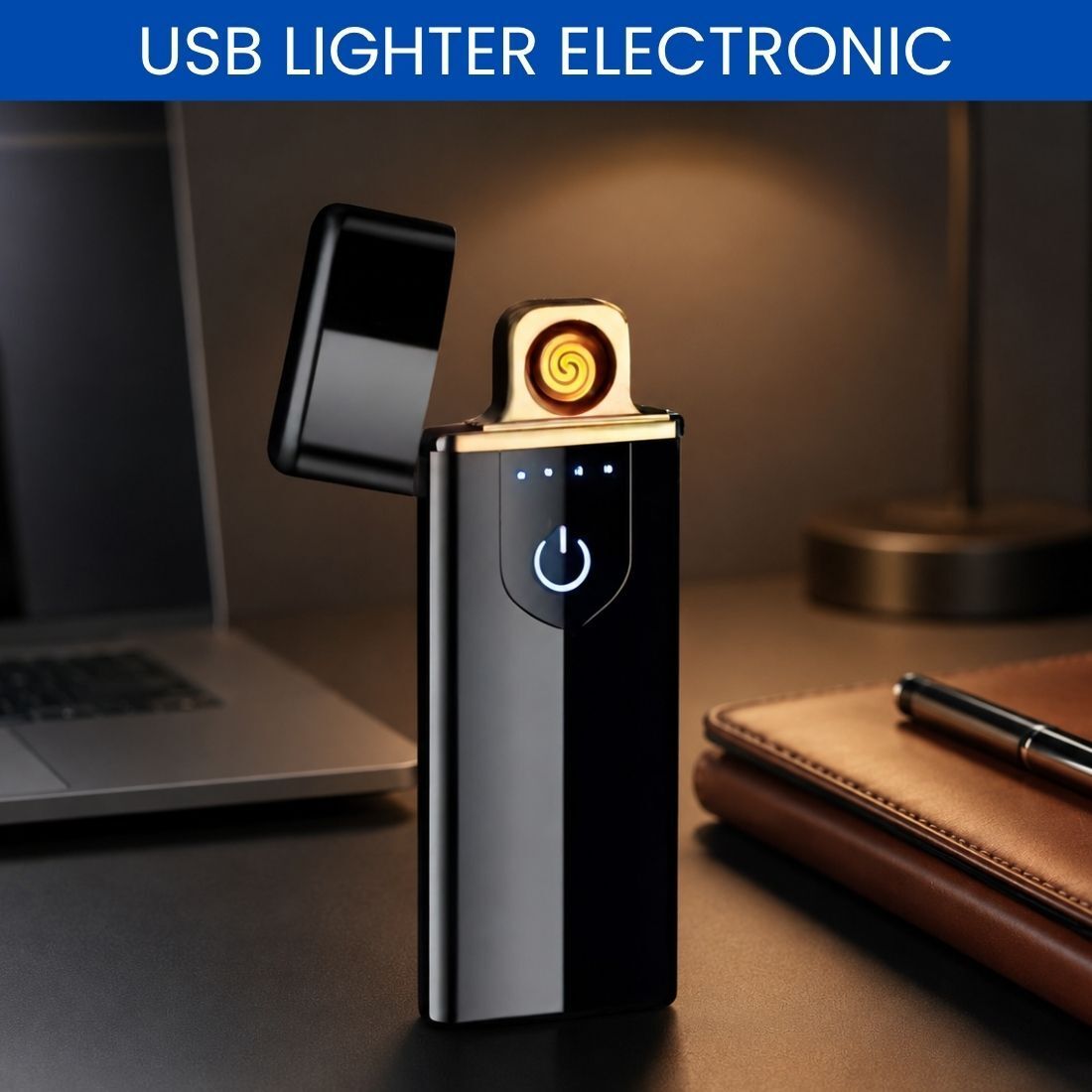clairbell Touch USB Rechargeable Electric Arc Lighter for Everyday Use FX52 Pocket Lighter-picture-31