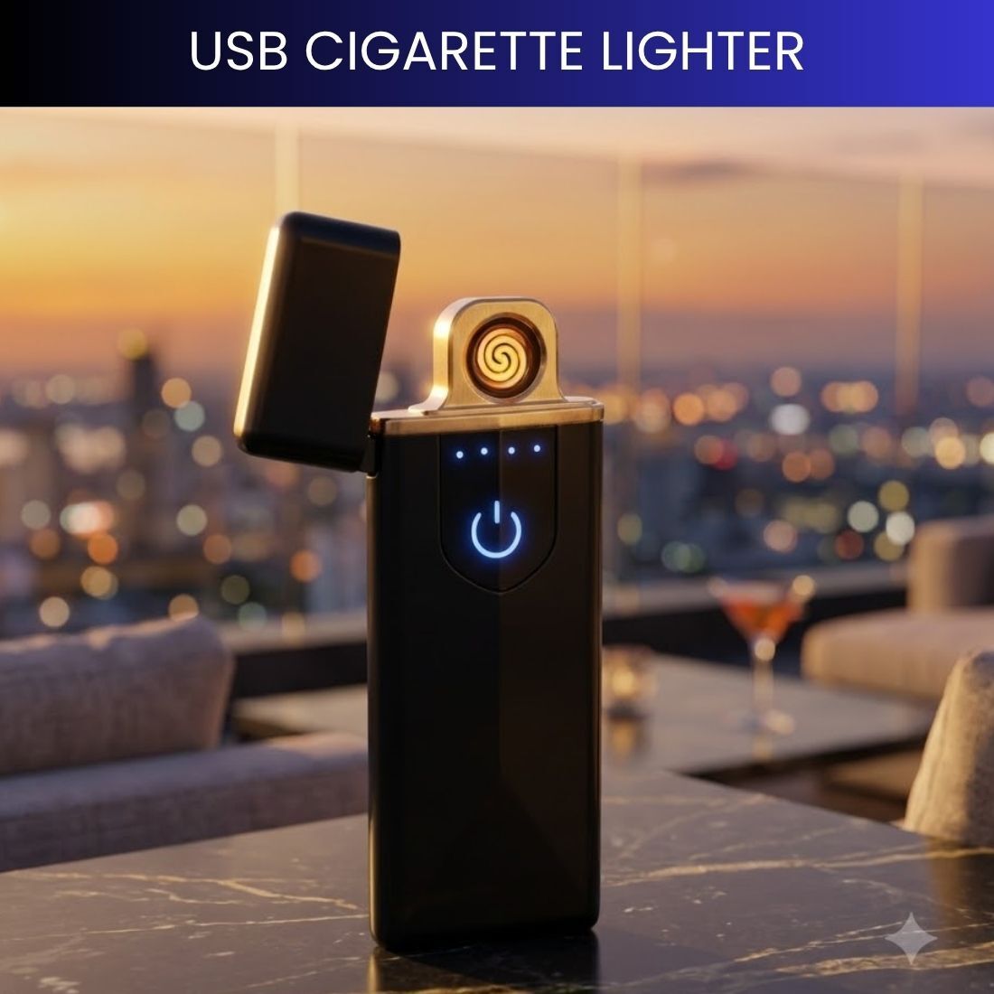 guggu Touch USB Rechargeable Electric Arc Lighter for Everyday Use CV34 Pocket Lighter-picture-10