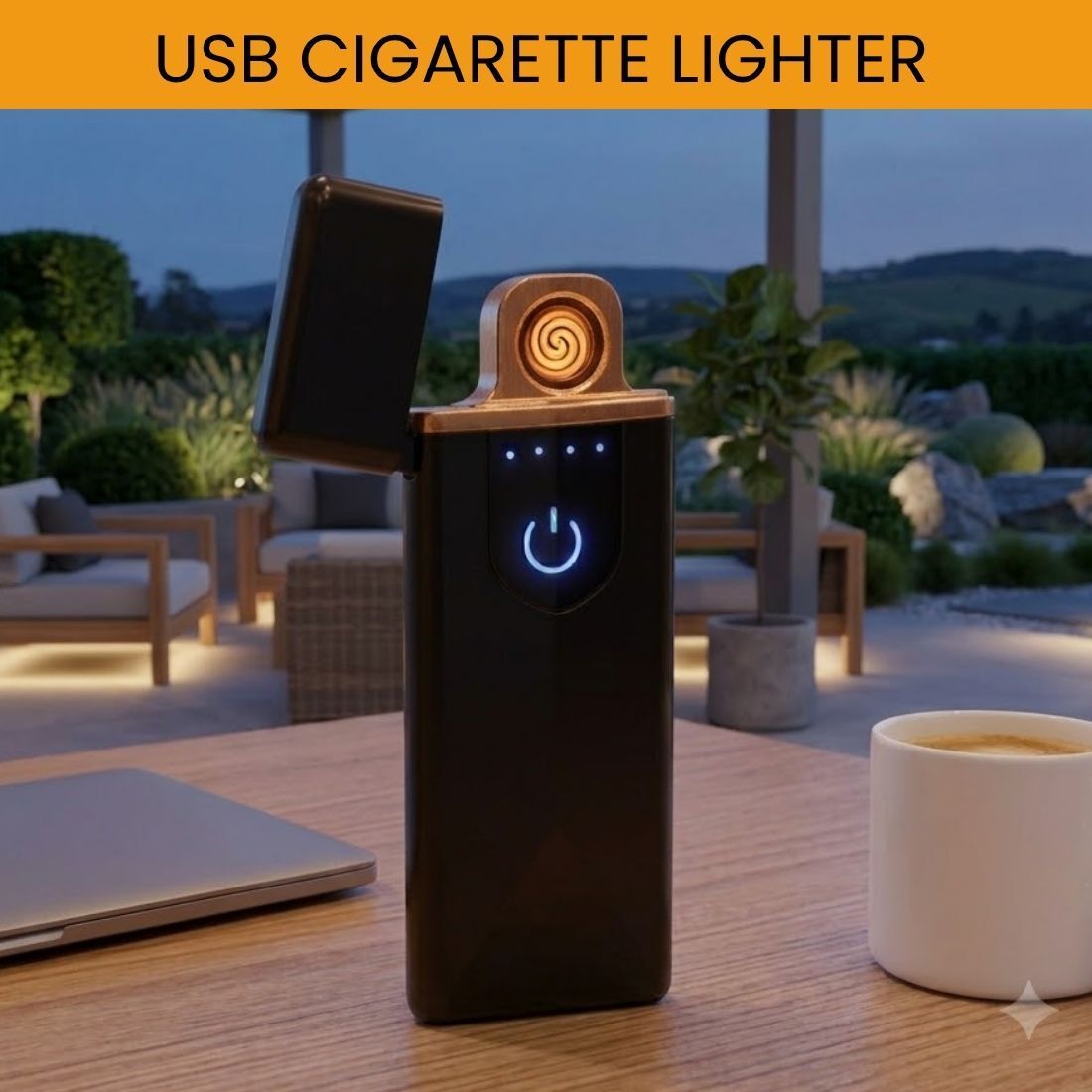 guggu Touch USB Rechargeable Electric Arc Lighter for Everyday Use CC428 Pocket Lighter-picture-28